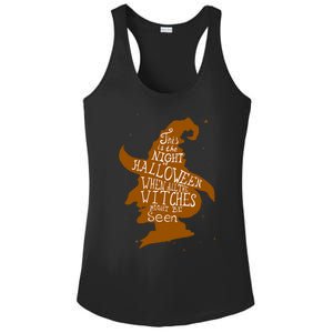 Resting Witch Face Meaningful Gift Broomstick Funny Spooky Party Cute Gift Ladies PosiCharge Competitor Racerback Tank