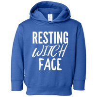 Resting Witch Face Funny Halloween Funny Gift Toddler Hoodie