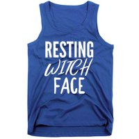 Resting Witch Face Funny Halloween Funny Gift Tank Top