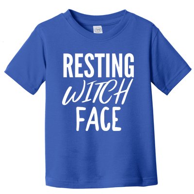 Resting Witch Face Funny Halloween Funny Gift Toddler T-Shirt