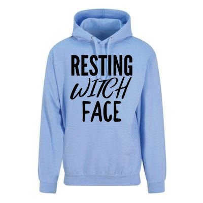 Resting Witch Face Funny Halloween Funny Gift Unisex Surf Hoodie