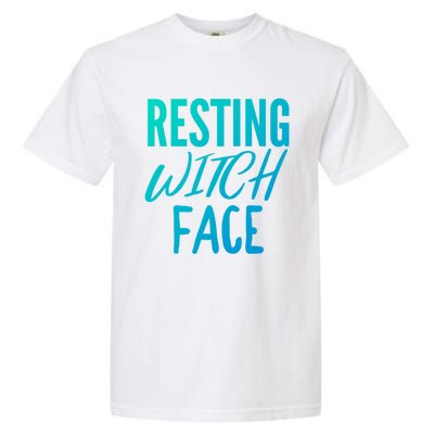 Resting Witch Face Funny Halloween Funny Gift Garment-Dyed Heavyweight T-Shirt