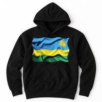 Rwanda Wavey Flag Hoodie