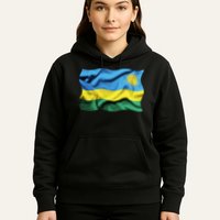 Rwanda Wavey Flag Hoodie
