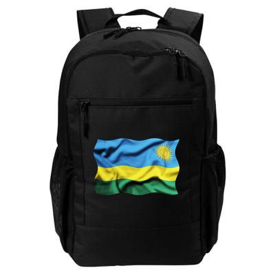 Rwanda Wavey Flag Backpack