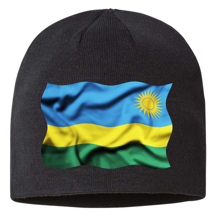Rwanda Wavey Flag Sustainable Beanie