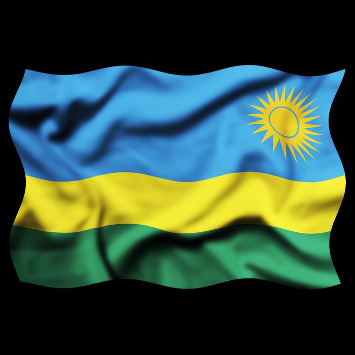 Rwanda Wavey Flag Sustainable Beanie