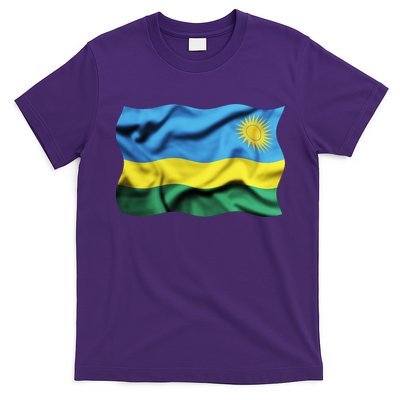 Rwanda Wavey Flag T-Shirt