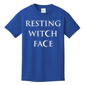 Resting Witch Face Gothic Wiccan Great Gift Kids T-Shirt