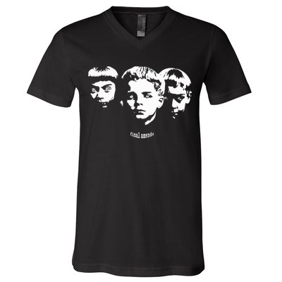 Rulaempire Wearing Final Amends The Eyes Will Paralyze V-Neck T-Shirt
