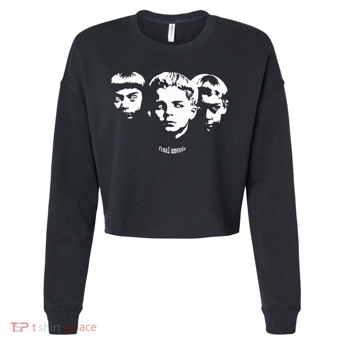 Rulaempire Wearing Final Amends The Eyes Will Paralyze Cropped Pullover Crew