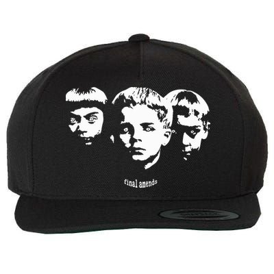 Rulaempire Wearing Final Amends The Eyes Will Paralyze Wool Snapback Cap