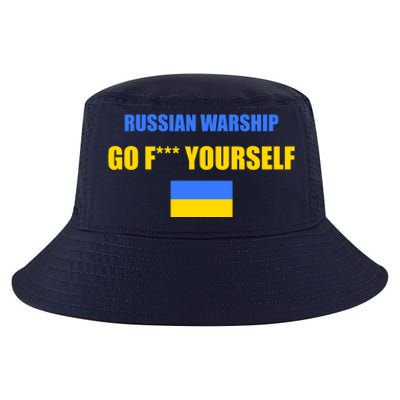 Russian Warship Go F Yourself Ukraine Support Strong Peace Cool Comfort Performance Bucket Hat