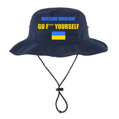 Russian Warship Go F Yourself Ukraine Support Strong Peace Legacy Cool Fit Booney Bucket Hat