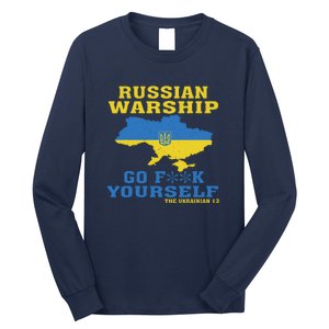 Russian Warship Go F Yourself Long Sleeve Shirt