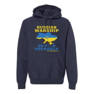 Russian Warship Go F Yourself Premium Hoodie