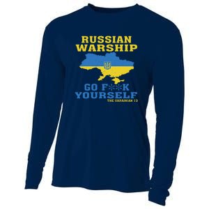 Russian Warship Go F Yourself Cooling Performance Long Sleeve Crew