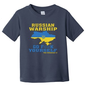 Russian Warship Go F Yourself Toddler T-Shirt