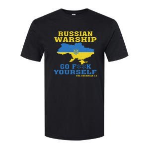 Russian Warship Go F Yourself Softstyle CVC T-Shirt