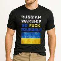 Russian Warship Go F Yourself Cooling Performance Crew T-Shirt