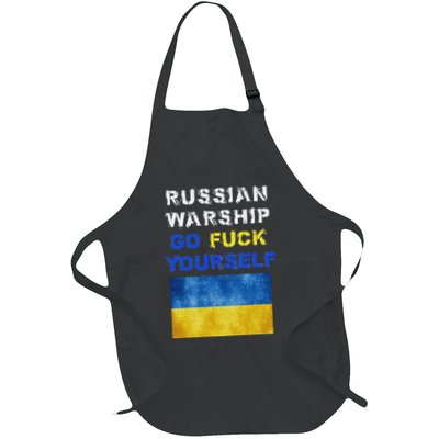 Russian Warship Go F Yourself Apron