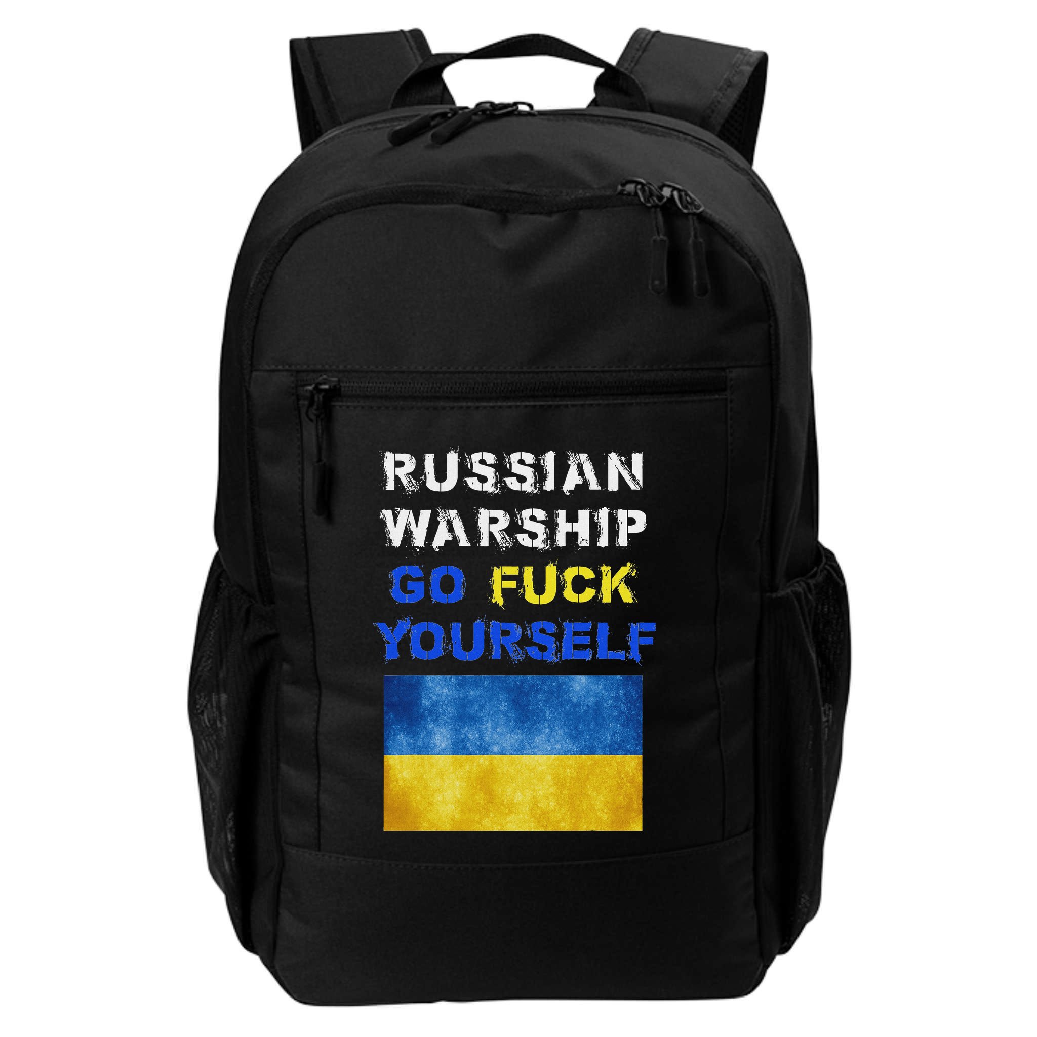 Russian Warship Go F Yourself Backpack