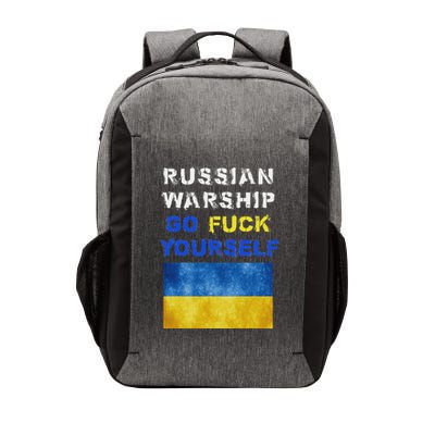 Russian Warship Go F Yourself Vector Backpack