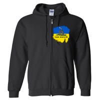 Russian Warship Go F Yourself Full Zip Hoodie