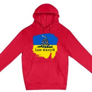 Russian Warship Go F Yourself Premium Pullover Hoodie