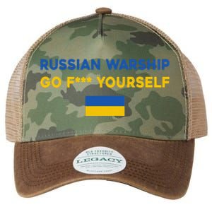 Russian Warship Go F Yourself Legacy Tie Dye Trucker Hat