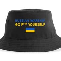 Russian Warship Go F Yourself Sustainable Bucket Hat