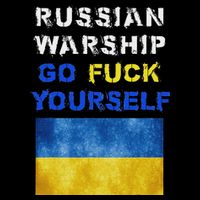Russian Warship Go F Yourself Drawstring Bag