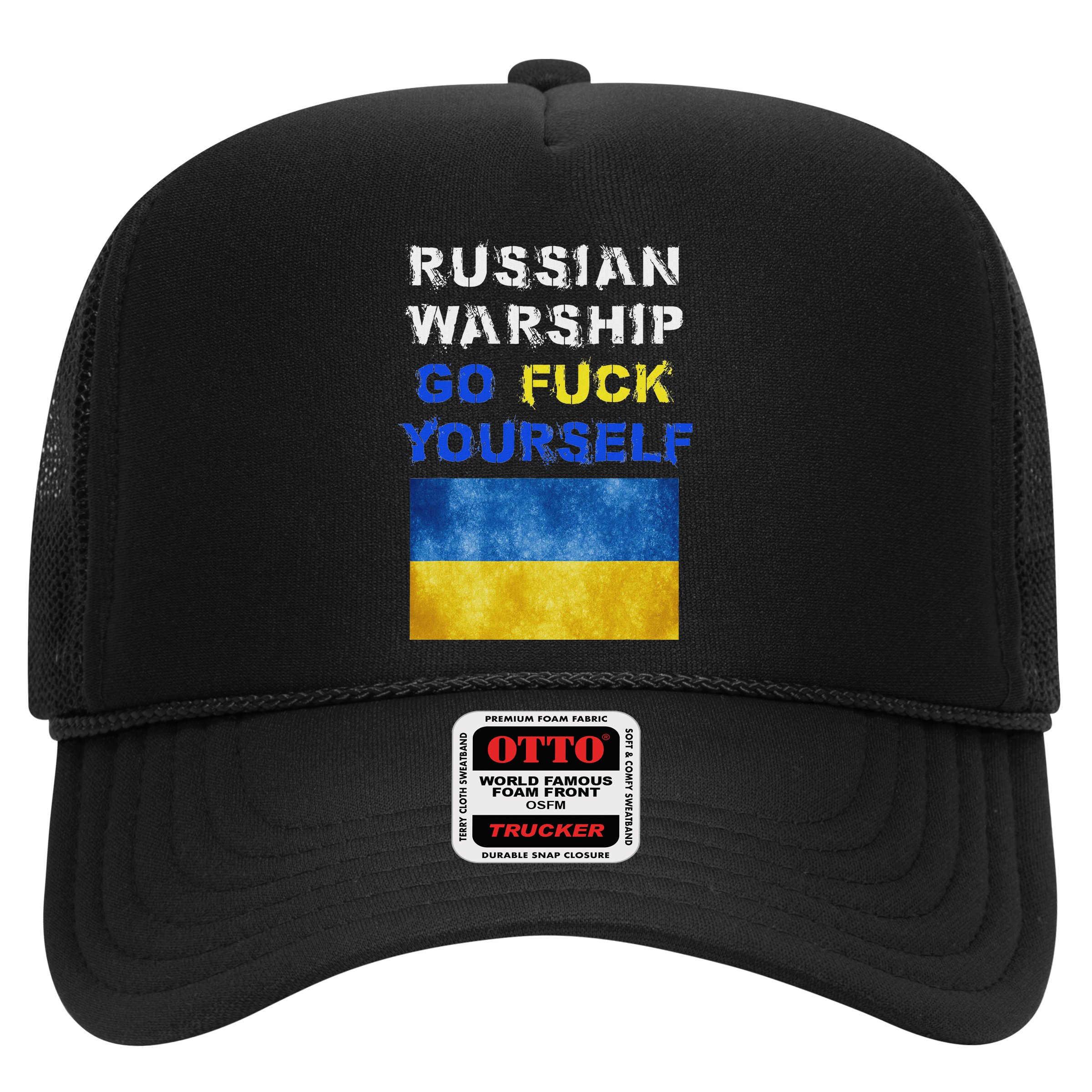 Russian Warship Go F Yourself Hat