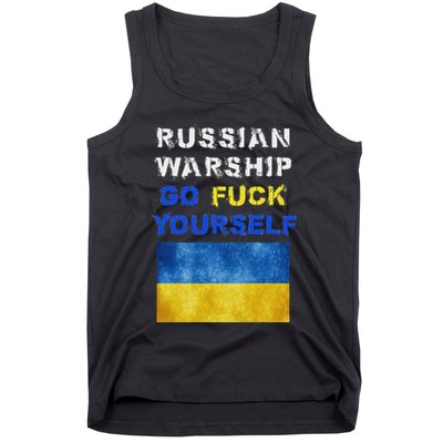 Russian Warship Go F Yourself Tank Top