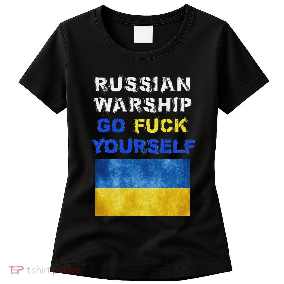 Russian Warship Go F Yourself Womens T-Shirt
