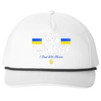 Russian Warship Go F Yourself I Stand With Ukraine Army Strong Snapback Five-Panel Rope Hat