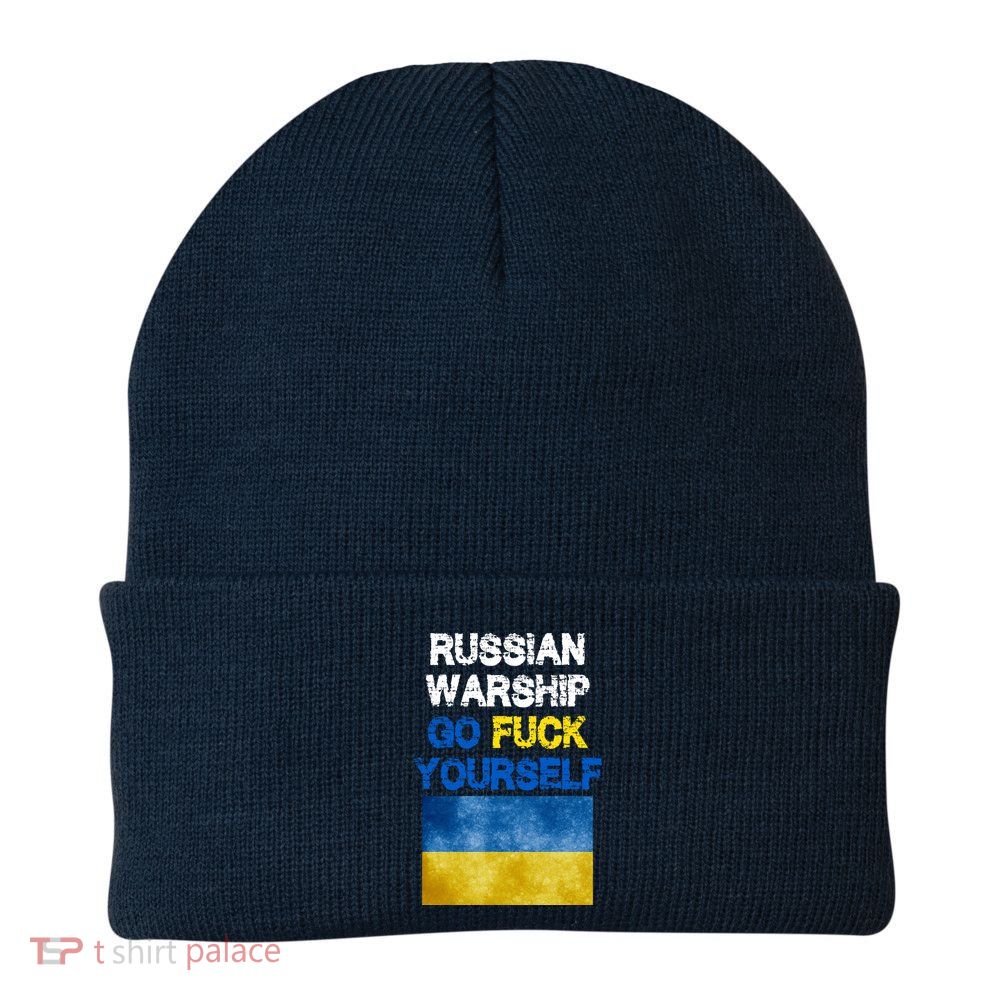 Russian Warship Go Fuck Yourself Beanie