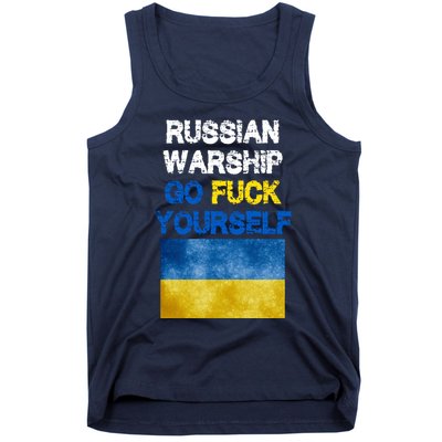 Russian Warship Go Fuck Yourself Tank Top