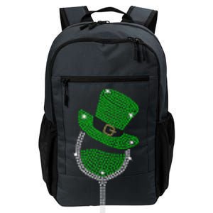 Rhinestone Wine Glasses Drinking St Patricks Day Girl Women Daily Commute Backpack