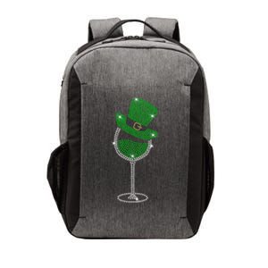 Rhinestone Wine Glasses Ing St Patricks Day Gift Vector Backpack