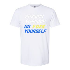 Russian Warship Go F#ck Yourself Softstyle CVC T-Shirt