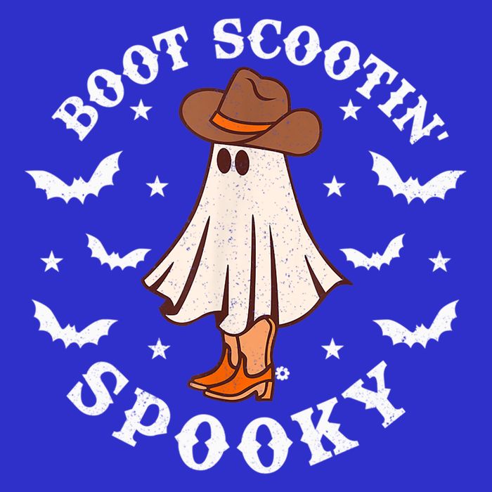 Retro Western Halloween Cute Ghost Funny Boot Scootin Spooky Gift Magnet