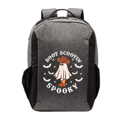 Retro Western Halloween Cute Ghost Funny Boot Scootin Spooky Gift Vector Backpack