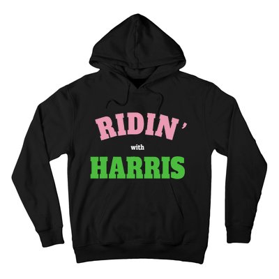 Ridin With Harris Democrat Hoodie