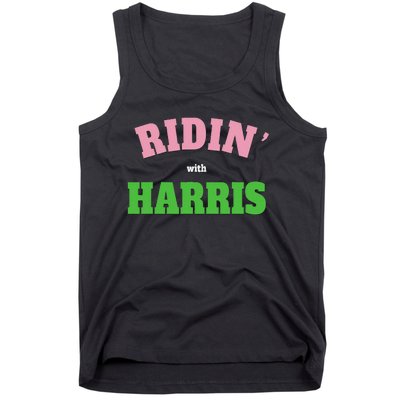 Ridin With Harris Democrat Tank Top