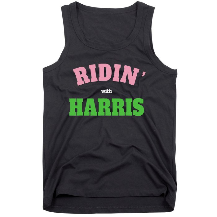 Ridin With Harris Democrat Tank Top