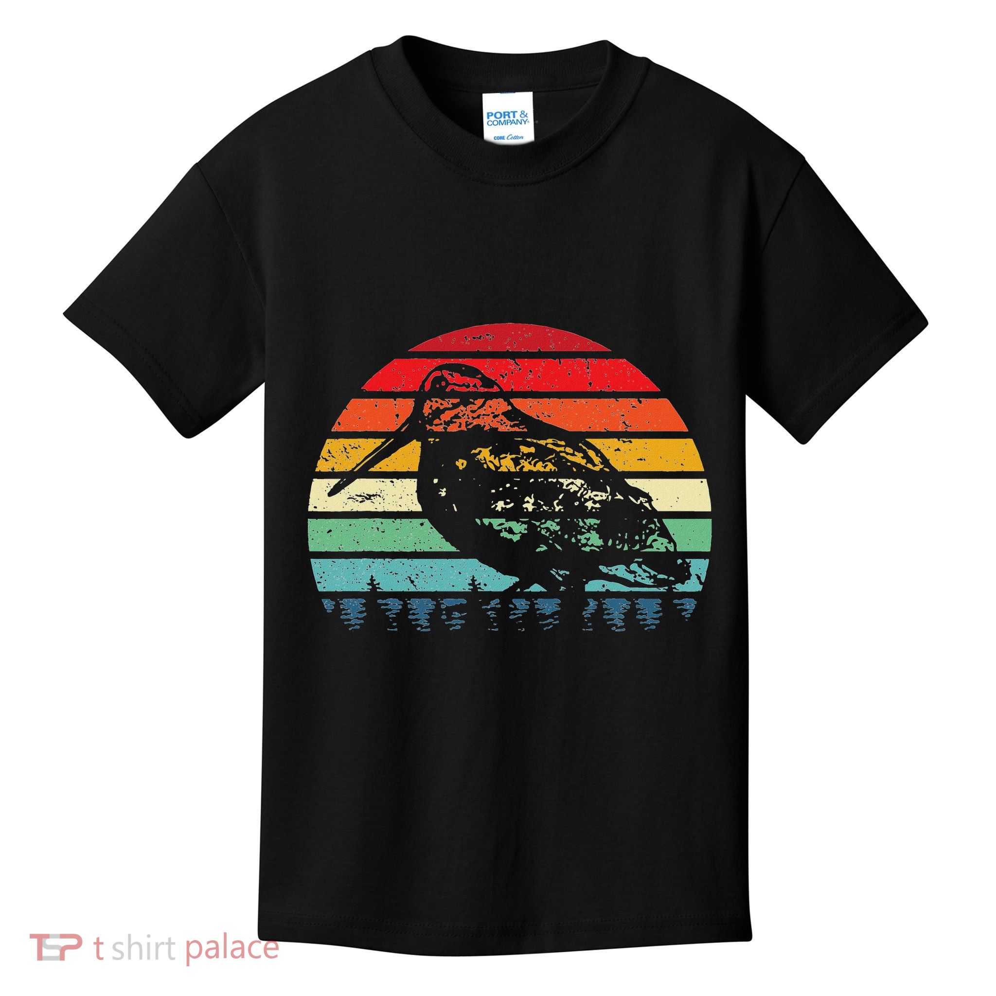 Retro Woodcock Hunter Timberdoodle Bogsucker Hokumpoke Gifts Kids T-Shirt