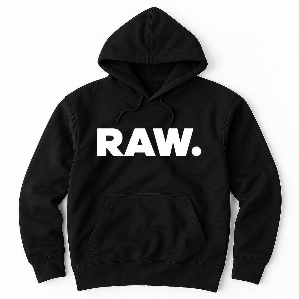 Rtruth Wearing Holorn Raw Hoodie