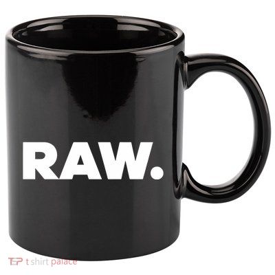 Rtruth Wearing Holorn Raw 11oz C Handle Ceramic Mug
