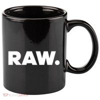 Rtruth Wearing Holorn Raw 11oz C Handle Ceramic Mug